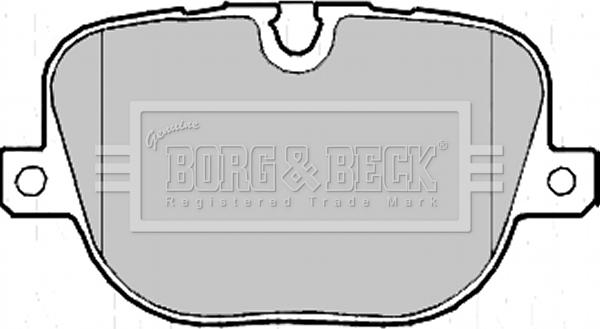 Borg & Beck BBP2215 - Bremžu uzliku kompl., Disku bremzes ps1.lv