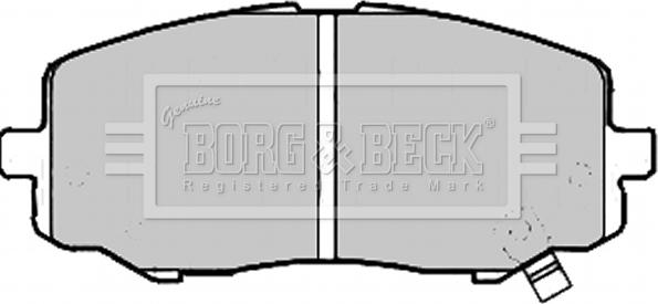 Borg & Beck BBP2213 - Bremžu uzliku kompl., Disku bremzes ps1.lv