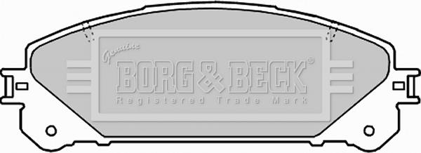 Borg & Beck BBP2289 - Bremžu uzliku kompl., Disku bremzes ps1.lv