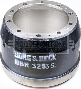 Borg & Beck BBR32535 - Bremžu trumulis ps1.lv
