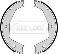 Borg & Beck BBS6441 - Bremžu loku kompl., Stāvbremze ps1.lv