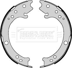 Borg & Beck BBS6419 - Bremžu loku kompl., Stāvbremze ps1.lv