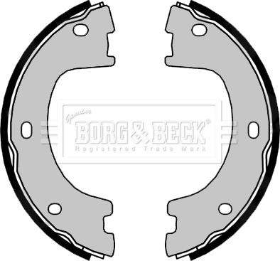 Borg & Beck BBS6475 - Bremžu loku kompl., Stāvbremze ps1.lv