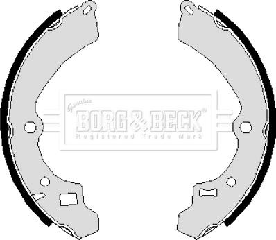 Borg & Beck BBS6069 - Bremžu loku komplekts ps1.lv