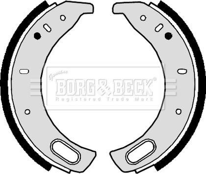 Borg & Beck BBS6014 - Bremžu loku komplekts ps1.lv