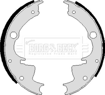 Borg & Beck BBS6021 - Bremžu loku komplekts ps1.lv