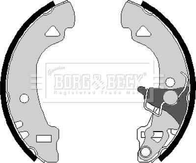 Borg & Beck BBS6079 - Bremžu loku komplekts ps1.lv