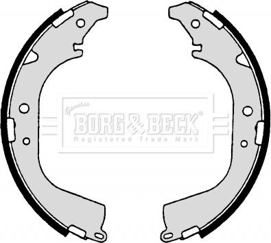 Borg & Beck BBS6182 - Bremžu loku komplekts ps1.lv