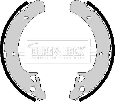 Borg & Beck BBS6133 - Bremžu loku komplekts ps1.lv