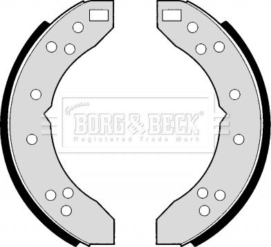 Borg & Beck BBS6171 - Bremžu loku komplekts ps1.lv