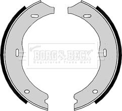 Borg & Beck BBS6365 - Bremžu loku kompl., Stāvbremze ps1.lv