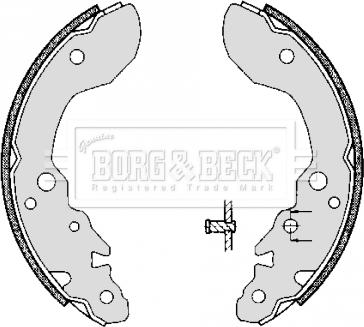 Borg & Beck BBS6304 - Bremžu loku komplekts ps1.lv