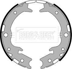 Borg & Beck BBS6321 - Bremžu loku kompl., Stāvbremze ps1.lv