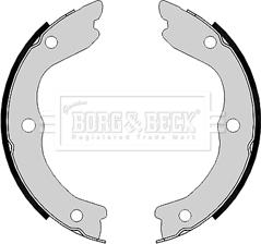 Borg & Beck BBS6370 - Bremžu loku kompl., Stāvbremze ps1.lv