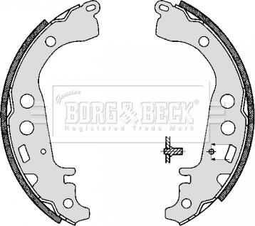 Borg & Beck BBS6294 - Bremžu loku komplekts ps1.lv