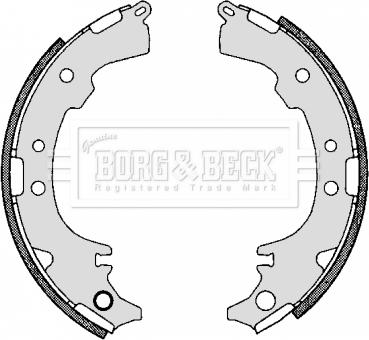 Borg & Beck BBS6295 - Bremžu loku komplekts ps1.lv