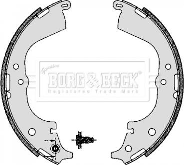 Borg & Beck BBS6291 - Bremžu loku komplekts ps1.lv
