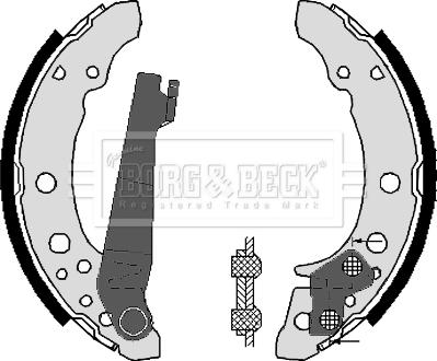 Borg & Beck BBS6248 - Bremžu loku komplekts ps1.lv