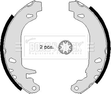 Borg & Beck BBS6227 - Bremžu loku komplekts ps1.lv