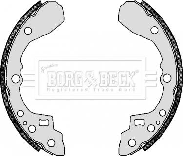 Borg & Beck BBS6274 - Bremžu loku komplekts ps1.lv