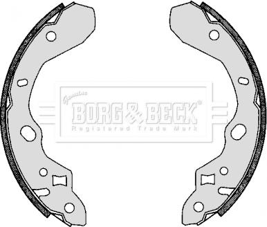 Borg & Beck BBS6275 - Bremžu loku komplekts ps1.lv