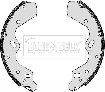 Borg & Beck BBS6276 - Bremžu loku komplekts ps1.lv