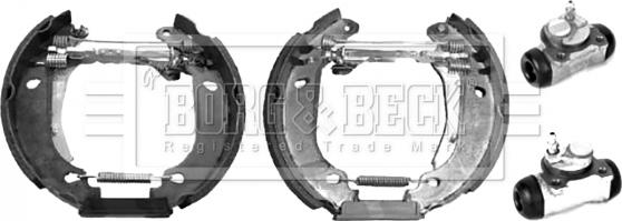 Borg & Beck BBS1058K - Bremžu loku komplekts ps1.lv