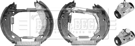 Borg & Beck BBS1065K - Bremžu loku komplekts ps1.lv