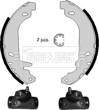 Borg & Beck BBS1009K - Bremžu loku komplekts ps1.lv