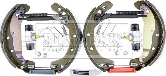 Borg & Beck BBS1085K - Bremžu loku komplekts ps1.lv