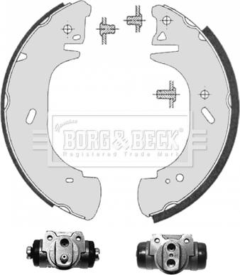 Borg & Beck BBS1121K - Bremžu loku komplekts ps1.lv