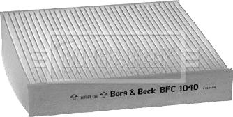 Borg & Beck BFC1040 - Filtrs, Salona telpas gaiss ps1.lv