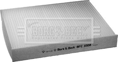 Borg & Beck BFC1008 - Filtrs, Salona telpas gaiss ps1.lv
