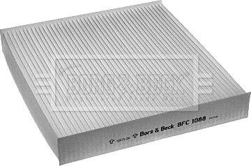 Borg & Beck BFC1088 - Filtrs, Salona telpas gaiss ps1.lv