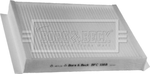 Borg & Beck BFC1168 - Filtrs, Salona telpas gaiss ps1.lv