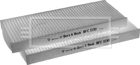 Borg & Beck BFC1130 - Filtrs, Salona telpas gaiss ps1.lv