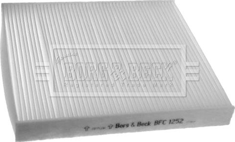 Borg & Beck BFC1252 - Filtrs, Salona telpas gaiss ps1.lv