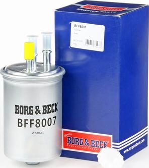 Borg & Beck BFF8007 - Degvielas filtrs ps1.lv