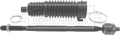 Borg & Beck BTR4965K - Aksiālais šarnīrs, Stūres šķērsstiepnis ps1.lv