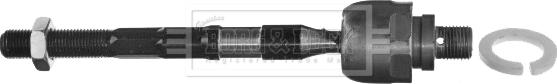 Borg & Beck BTR5973 - Aksiālais šarnīrs, Stūres šķērsstiepnis ps1.lv