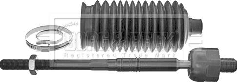 Borg & Beck BTR5422K - Aksiālais šarnīrs, Stūres šķērsstiepnis ps1.lv