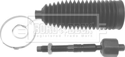 Borg & Beck BTR5226K - Aksiālais šarnīrs, Stūres šķērsstiepnis ps1.lv