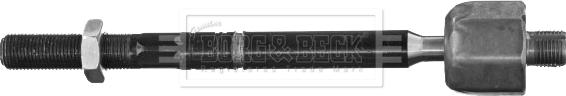 Borg & Beck BTR6022 - Aksiālais šarnīrs, Stūres šķērsstiepnis ps1.lv