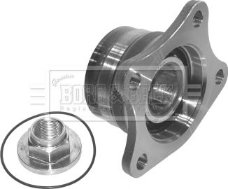 Borg & Beck BWK673 - Riteņa rumbas gultņa komplekts ps1.lv