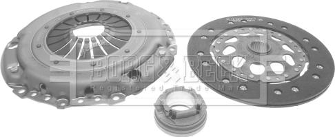 Borg & Beck HK6360 - Sajūga komplekts ps1.lv