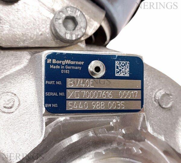 BorgWarner 5440 988 0035 - Kompresors, Turbopūte ps1.lv