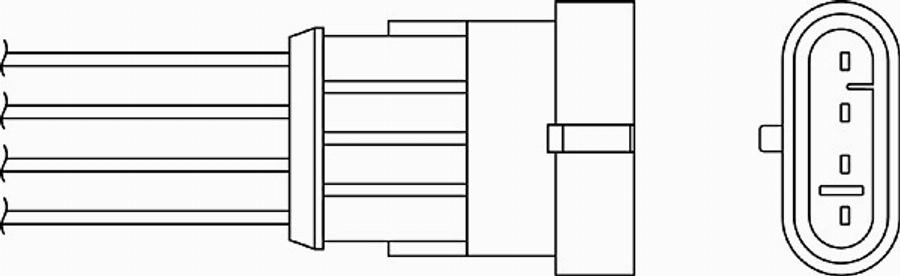 BorgWarner (BERU) 0 824 010 069 - Lambda zonde ps1.lv