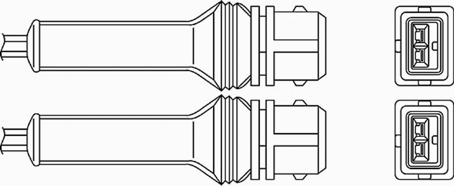 BorgWarner (BERU) 0 824 010 006 - Lambda zonde ps1.lv