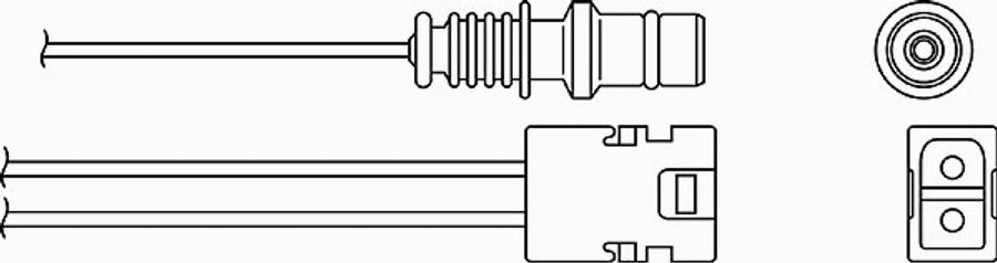 BorgWarner (BERU) 0 824 010 027 - Lambda zonde ps1.lv