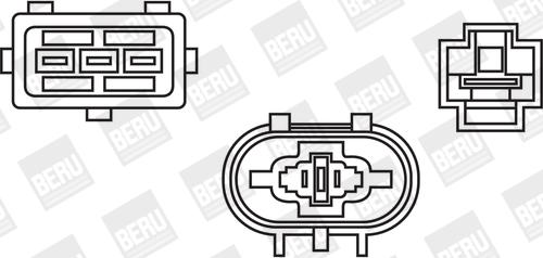 BorgWarner (BERU) ZSE011 - Aizdedzes spole ps1.lv